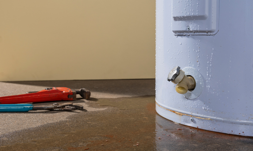 water heater leak repair