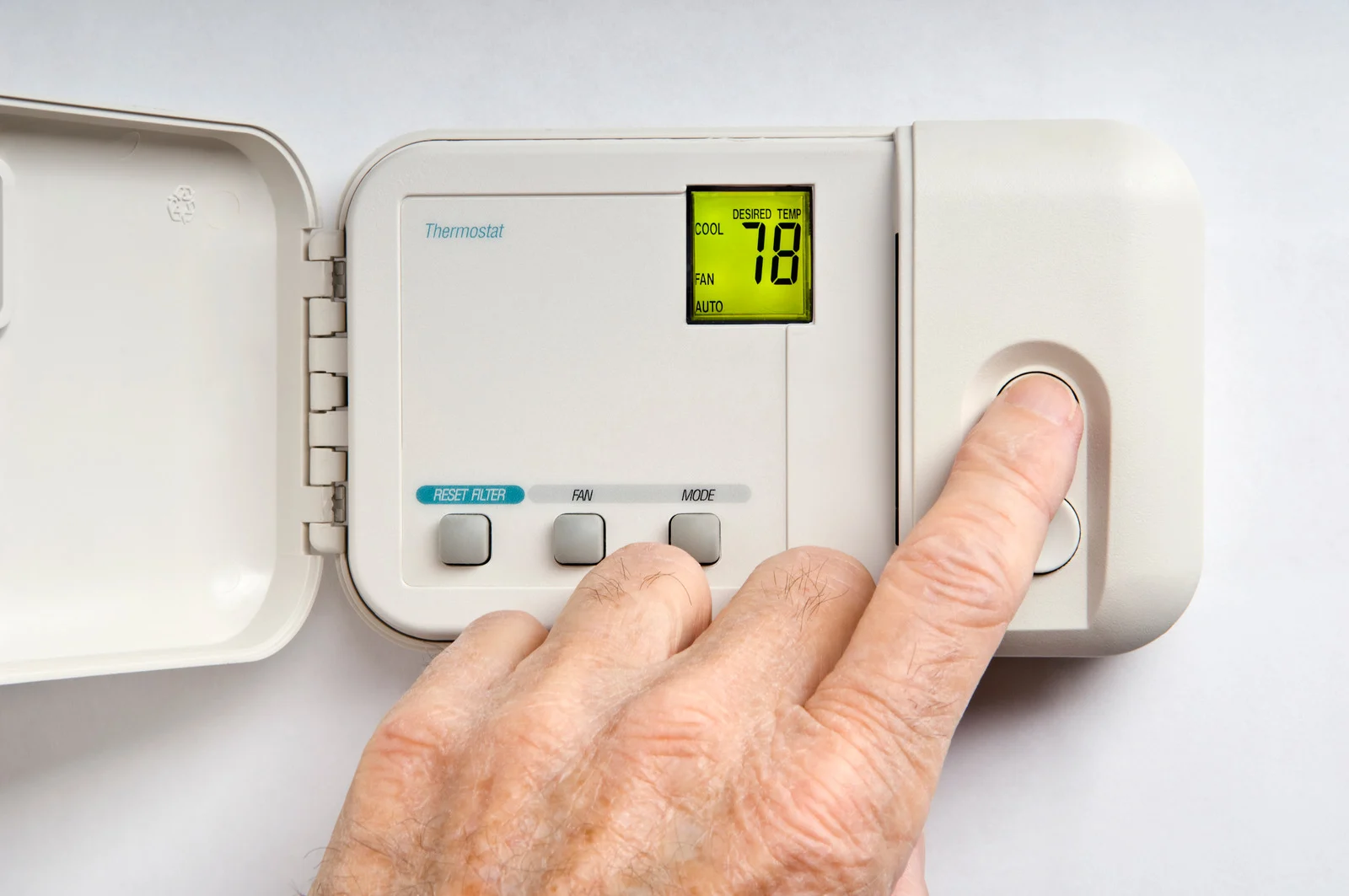 Thermostats system set for AC