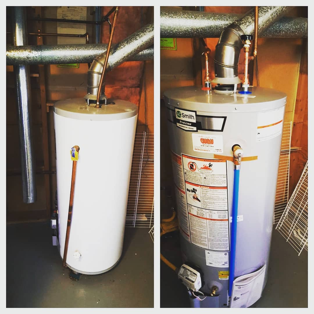 Guru Service Group performing hot water tank repair for Surrey